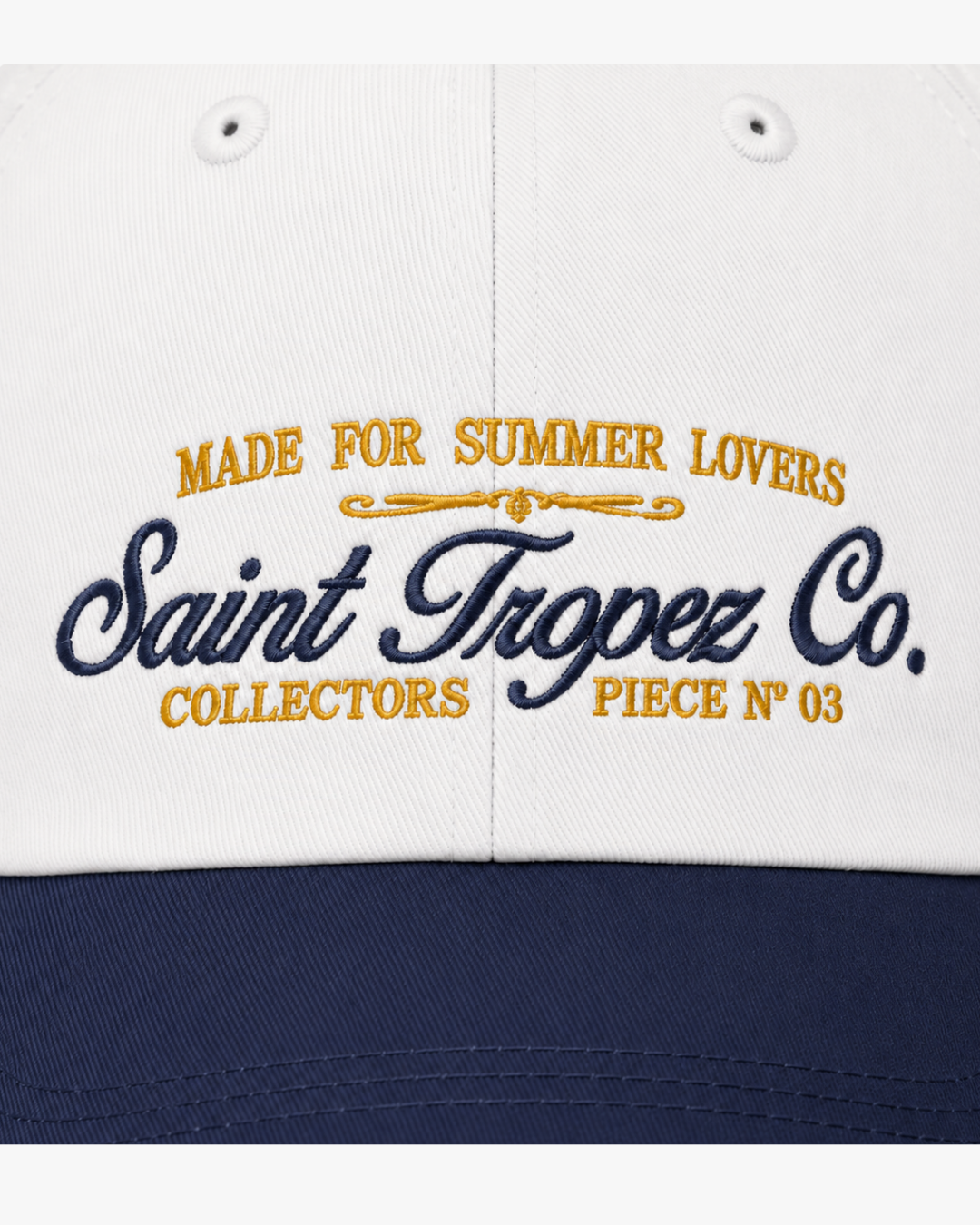 BONÉ SAINT TROPEZ BRANCO