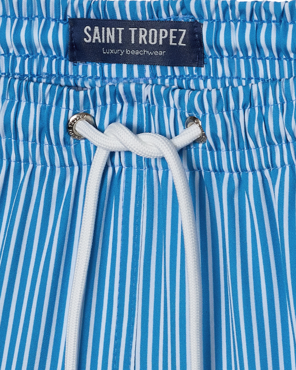 SHORTS LISTRADO AZUL