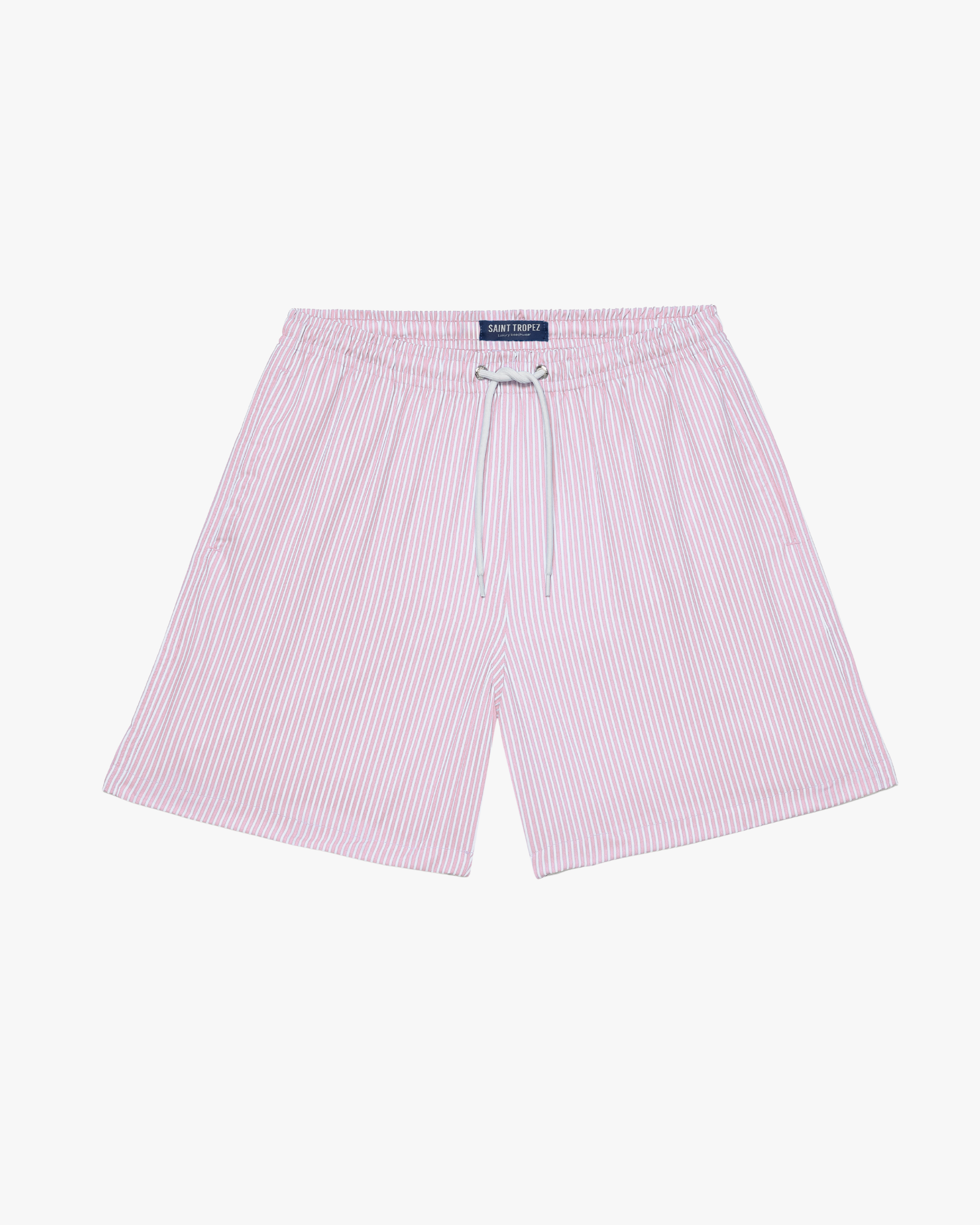 SHORTS LISTRADO ROSA