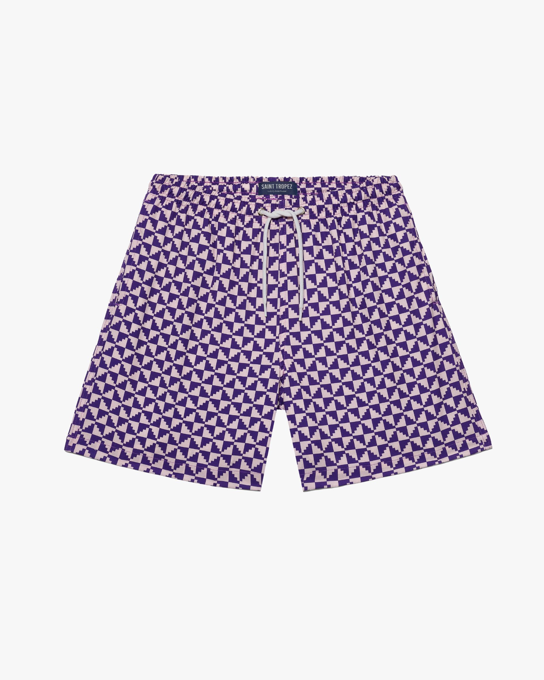 SHORTS PUZZLE ROXO