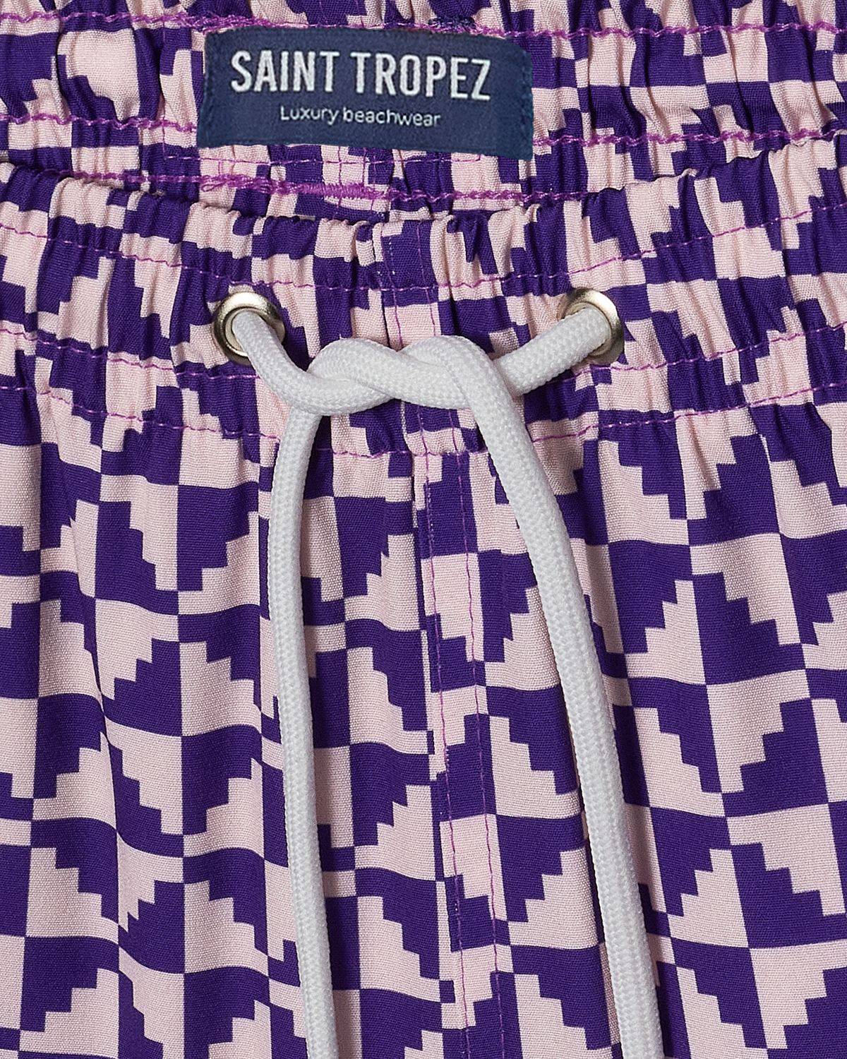 SHORTS PUZZLE ROXO