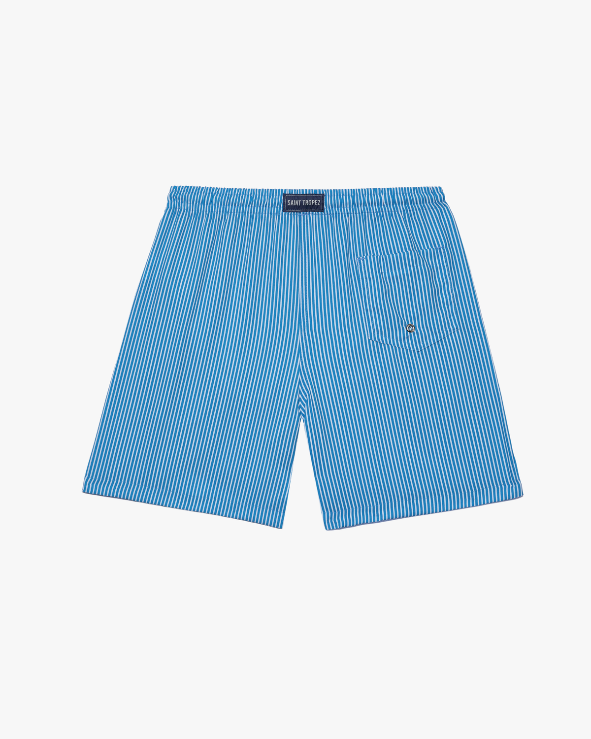 SHORTS LISTRADO AZUL