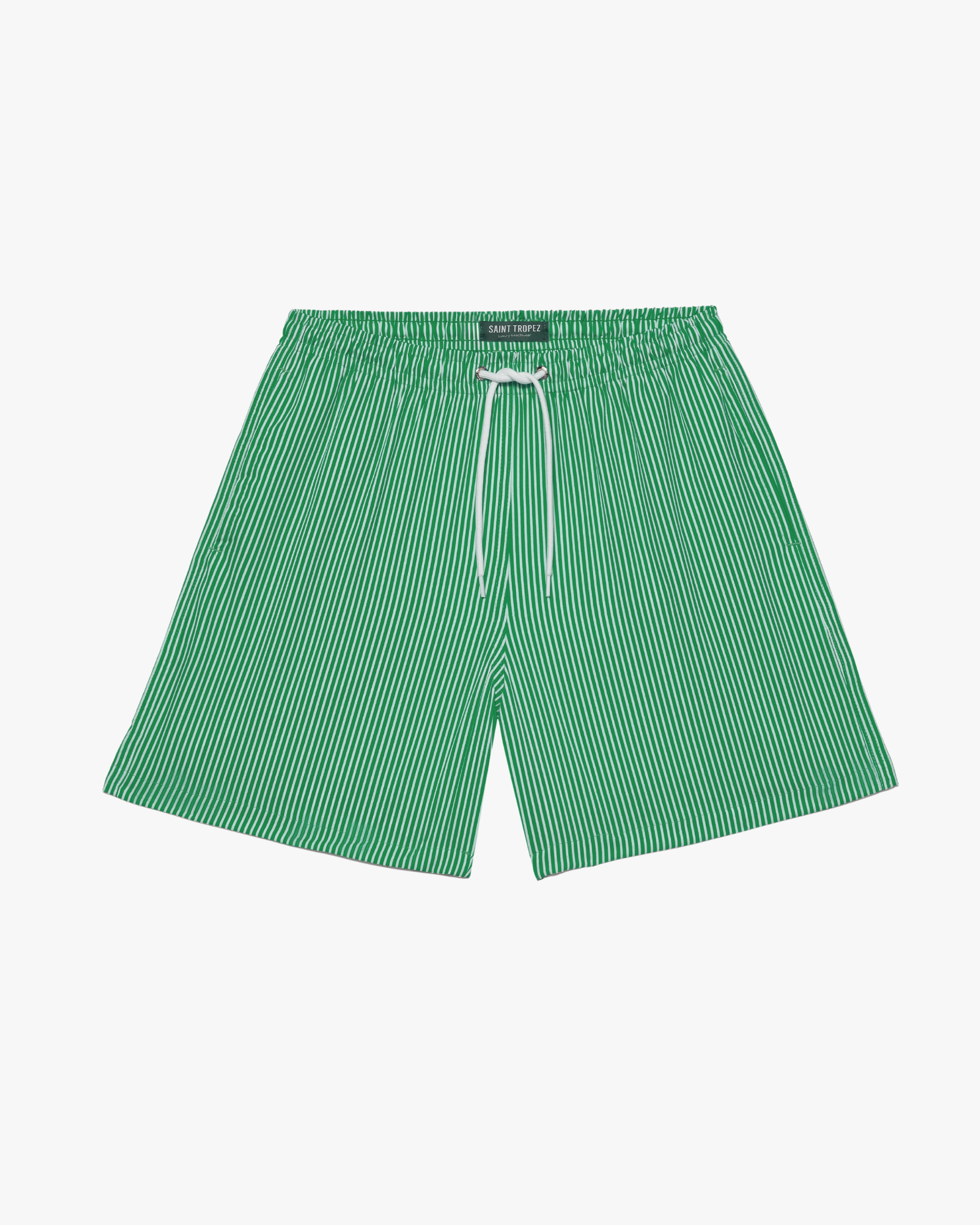SHORTS LISTRADO VERDE
