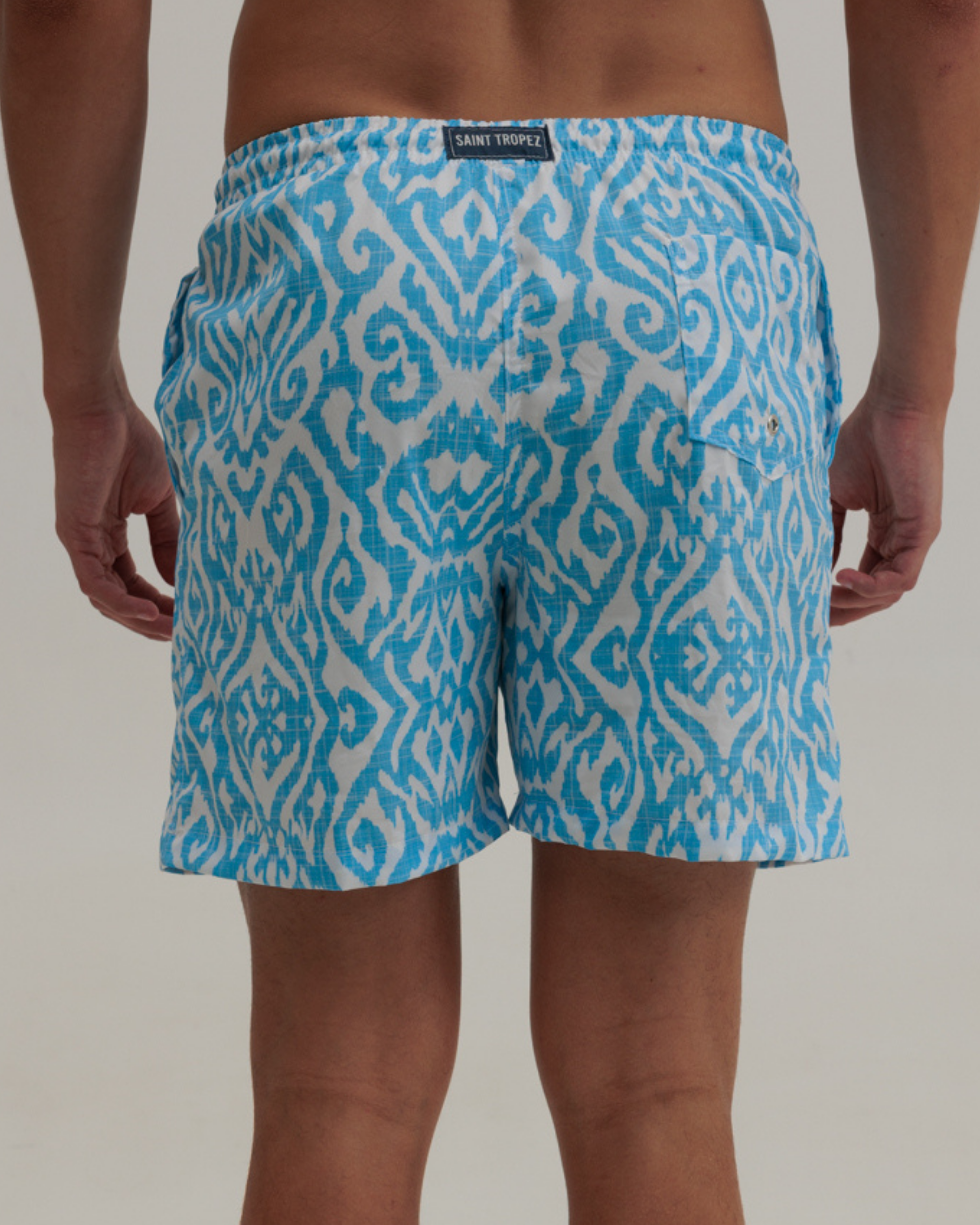 SHORTS MEDITERRÂNEO AZUL