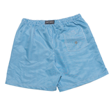 SHORTS LISTRADO AZUL